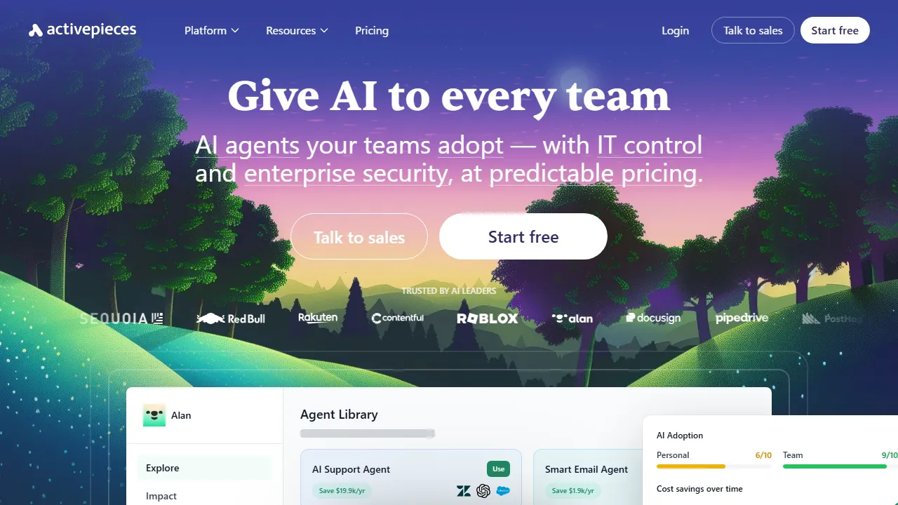 Activepieces capture d'ecran