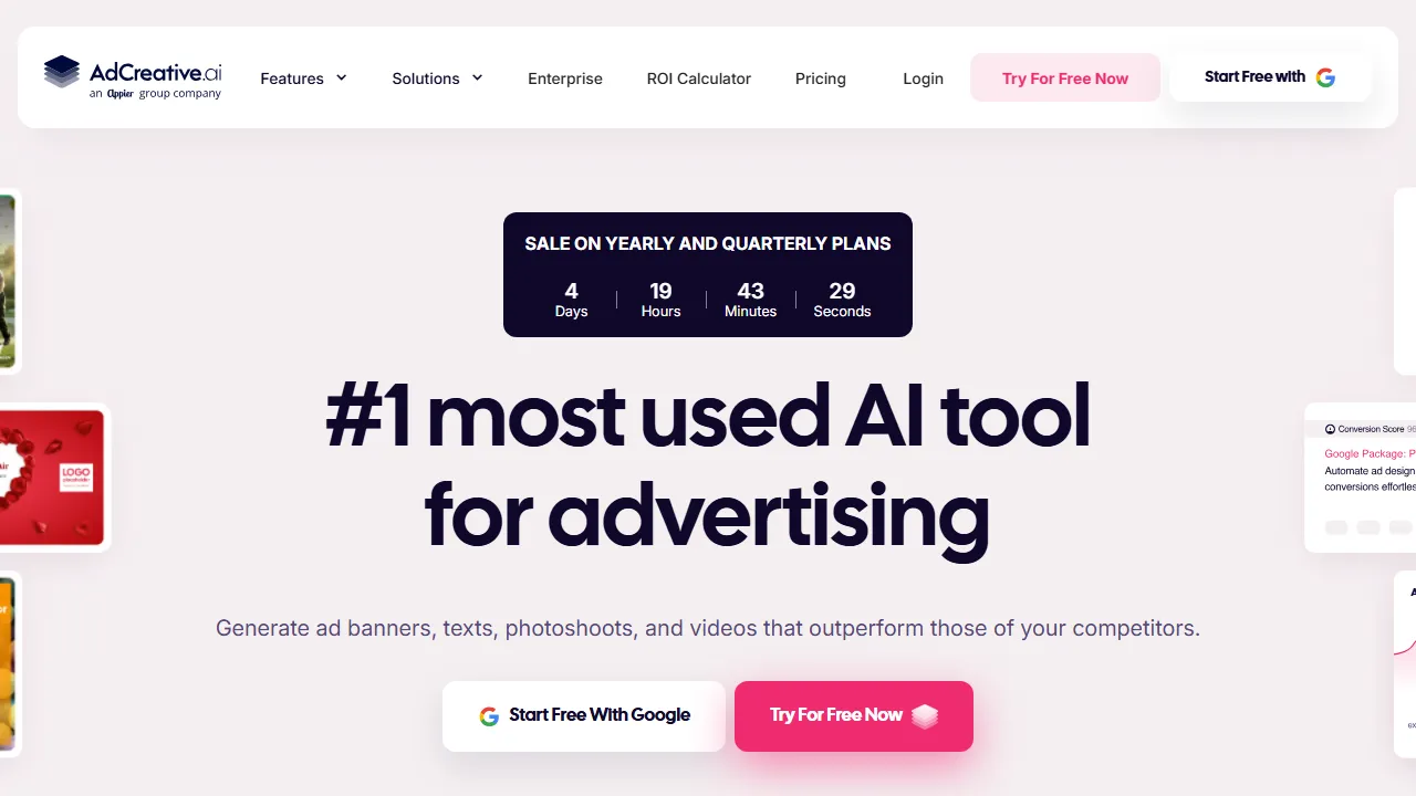 AdCreative.ai capture d'ecran