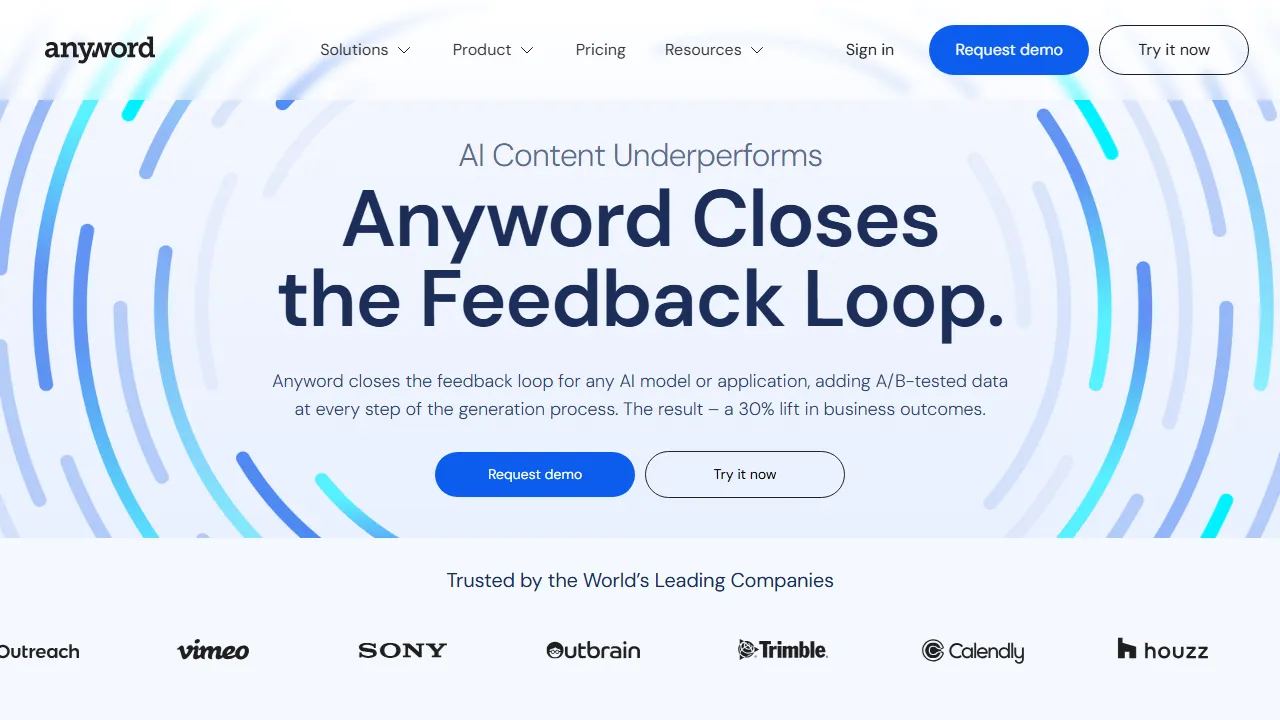 Anyword capture d'ecran