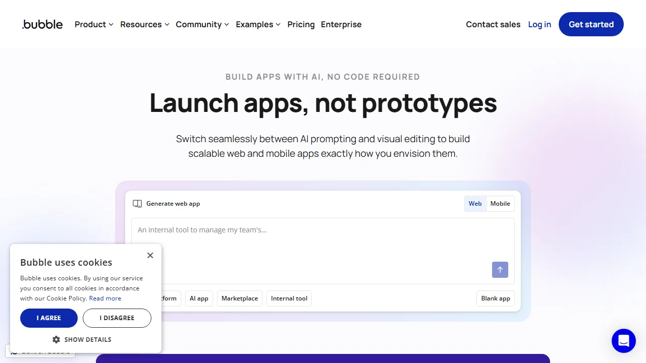 Bubble capture d'ecran