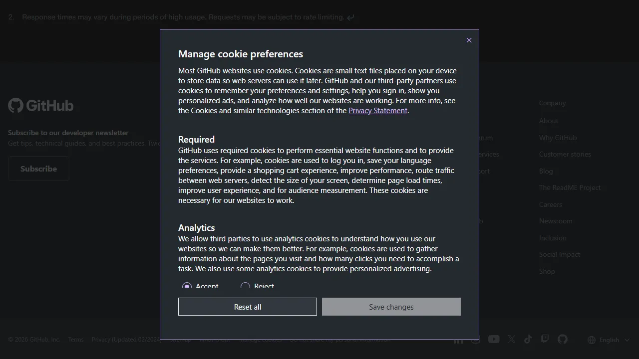 GitHub Copilot capture d'ecran