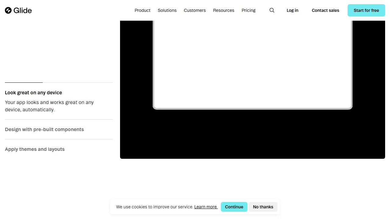 Glide capture d'ecran