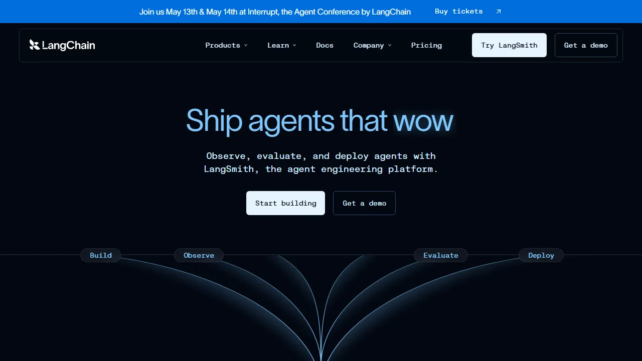 LangChain capture d'ecran