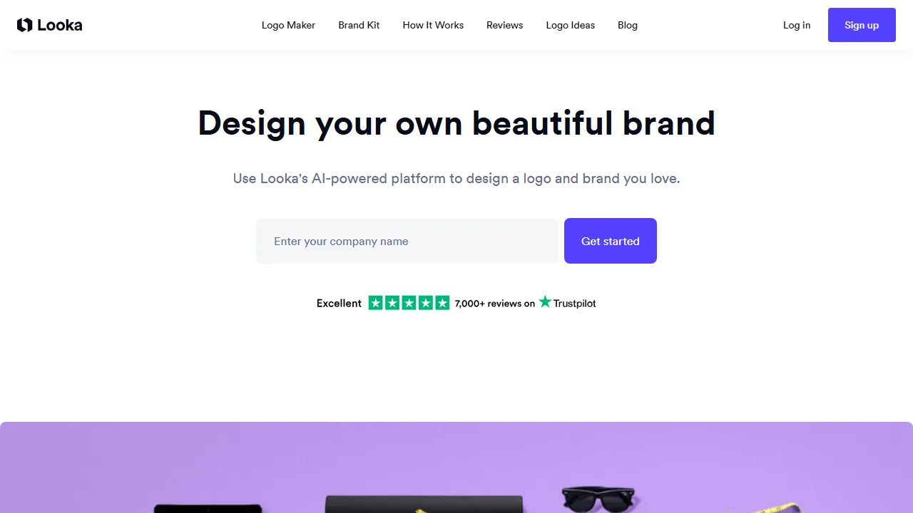 Looka capture d'ecran