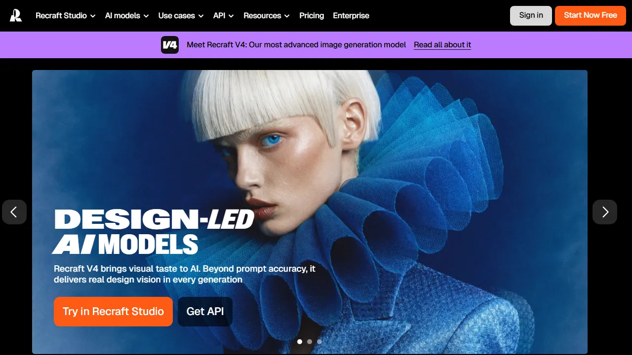 Recraft AI capture d'ecran