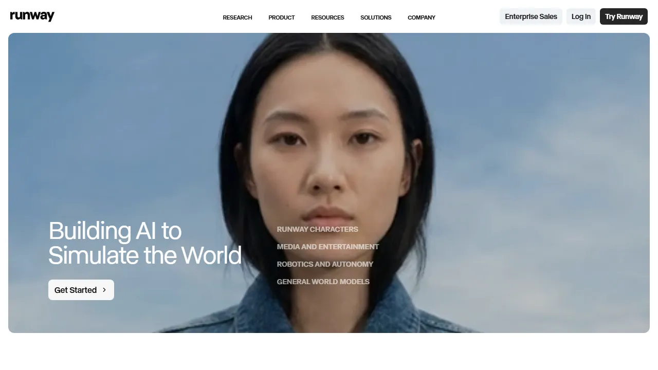 Runway ML capture d'ecran