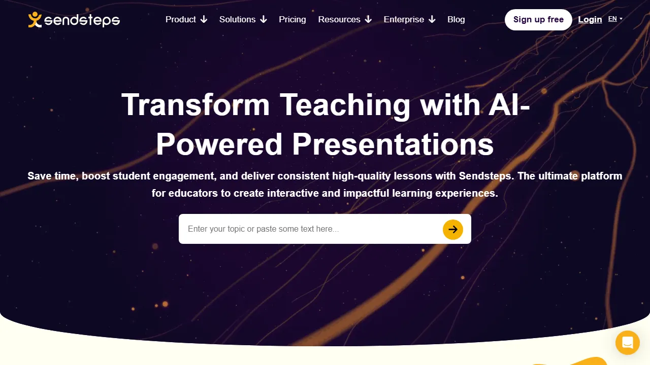 Sendsteps AI capture d'ecran