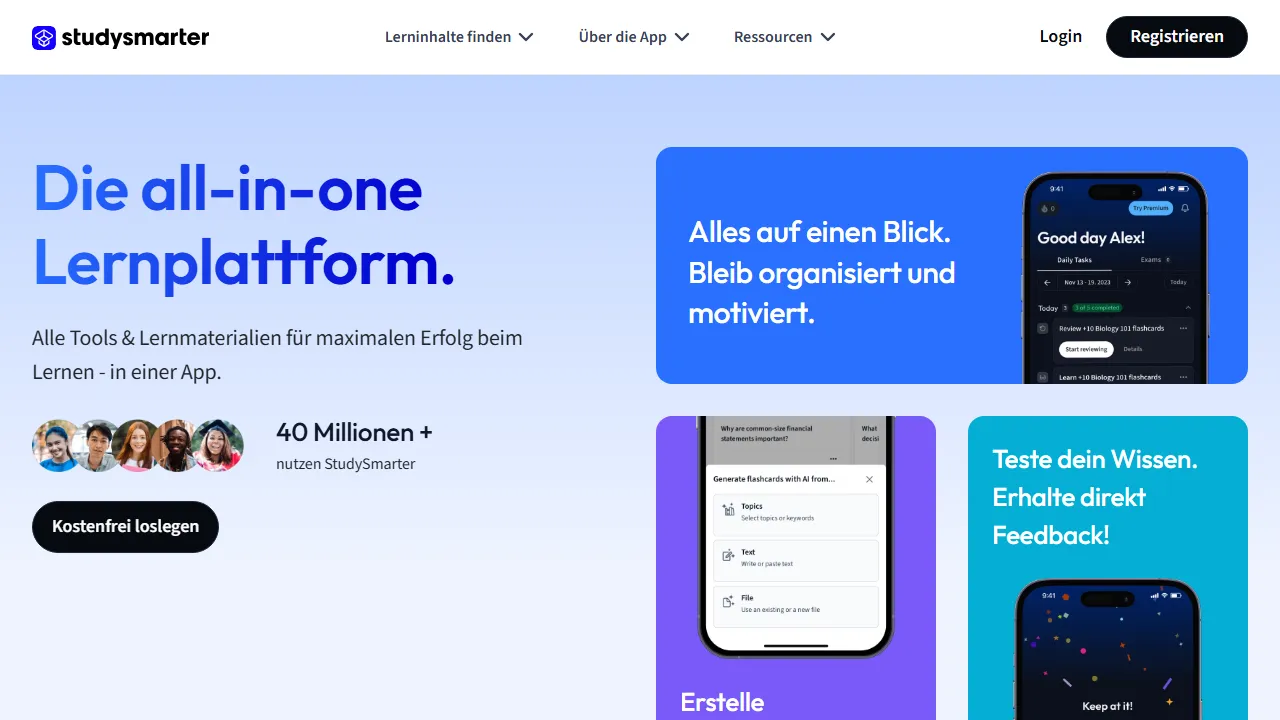 StudySmarter capture d'ecran