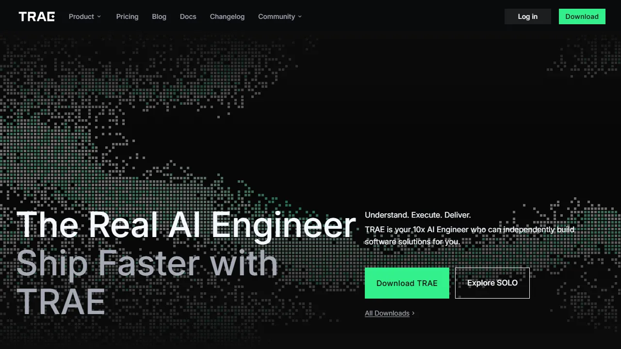 Trae capture d'ecran